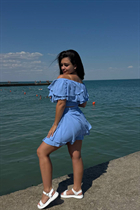 Femme célibataire ukrainienne elena de odessa avec Brunette cheveux, âge 24 photo-3