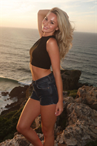 Jolie fille kristina de basel avec Blond cheveux, âge 36 photo-6