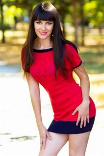Beautiful women of ukraine alona from nikolaev with Black hair age 27