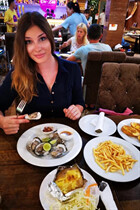 Superbe mariée russe julianna de saint-petersburg avec Chatain clairs cheveux, âge 35 photo-6