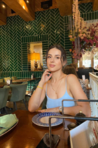 Jolie fille tatiana de monaco avec Brunette cheveux, âge 30 photo-15