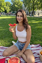 Mariée de katowice julia avec Brunette cheveux, âge 43 photo-3