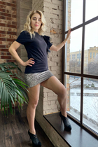 Bride from kiev irina with Blonde hair age 43 photo-39