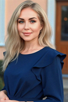 Ukrainian bride inna from kamenskoe with Blonde hair age 46 photo-4