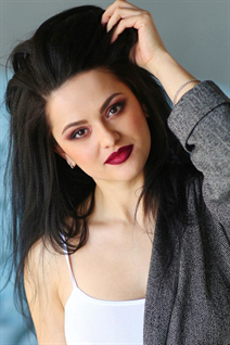 Ukraine beauty girl darya from dnepr with Black hair age 31