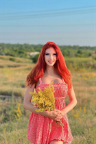 Beautiful woman of Ukraine anastasiia from kiev with Red hair age 26 photo-23