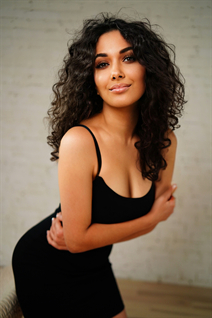 Pretty Ukrainian girl ganira from kiev with Black hair age 35