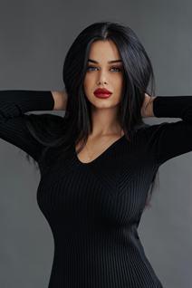 Ukrainian bride maryna from rivne with Black hair age 31