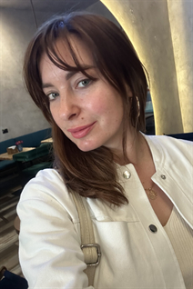 Ukrainian mail order bride ksenia from odesa with Dark Brown hair age 36