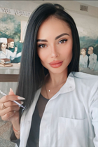 Femme parfaite elina de madrid avec Noirs cheveux, âge 37 photo-5