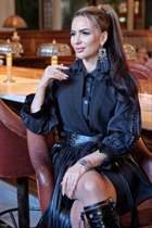 Rencontre une femme ukrainienne olena de london avec Brunette cheveux, âge 44 photo-47