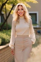 Belle femme allemande nanni de berlin avec Blond cheveux 40 ans photo-4