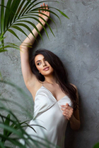 Femme ukrainienne pour sortir avec tatiana de lviv avec Brunette cheveux, âge 28 photo-1