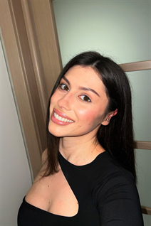 Belle femme ukrainienne sofia de kiev avec Brunette cheveux, âge 24