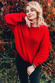 Ukrainian woman for marriage anastasiia from kiev with Blonde hair age 23
