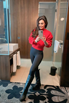 Belle fille allemande irinka de dortmund avec Brunette cheveux 43 ans photo-1