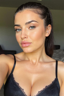 kaunas bride milena with Dark Brown hair age 28