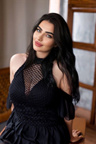 Ukrainian single woman veronika from dnipro with Dark Brown hair age 24