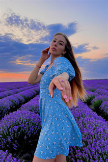 Ukrainian girl model vlada from odessa with Blonde hair age 25