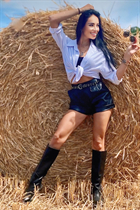 Femme parfaite elina de madrid avec Noirs cheveux, âge 37 photo-12