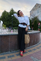 Belle femme ukrainienne sofia de kiev avec Noirs cheveux, âge 55