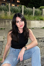 Fille célibataire ukrainienne anna de kyiv avec Brunette cheveux, âge 43 photo-3