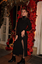 German bride ksenia from munich with White Grey hair 32 years old photo-16