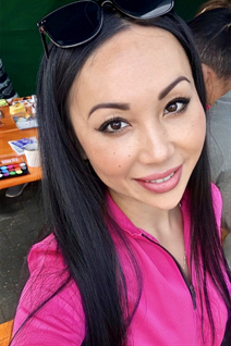 Pretty girl oksana from warsaw with Dark Brown hair age 46