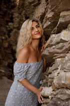 nice mariée nina avec Blond cheveux, âge 46 photo-4