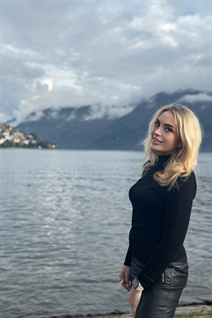 Ukrainian mail order bride lena from kiev with Blonde hair age 42