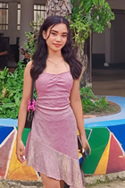 cebu city bride jessa with Black hair age 21 photo-4