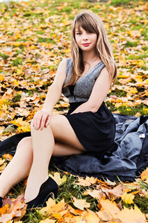 Hot russian blonde darina from podzirey with Light Brown hair age 19