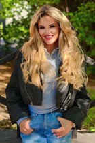 Jolie fille ukrainienne kateryna de kiev avec Blond cheveux, âge 45 photo-2