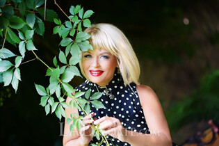 Ukrainian bride lyudmila from kharkov with Blonde hair age 64 photo-23