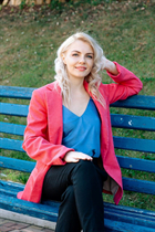 Wife from Ukraine marina from odessa with Blonde hair age 38 photo-13