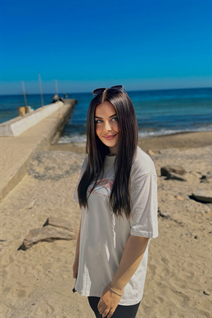 Ukrainian mail order bride marina from odesa with Dark Brown hair age 30