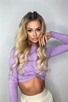 Femme parfaite aurika de vilnius avec Blond cheveux, âge 29 photo-24
