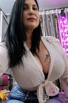 Ukrainian jolie fille oksana de kropyvnytskyi avec Noirs cheveux, âge 50 photo-51